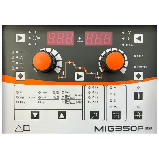 Aparat de sudura MIG-MAG tip invertor JASIC MIG 350 Pulse Synergic (N36701)