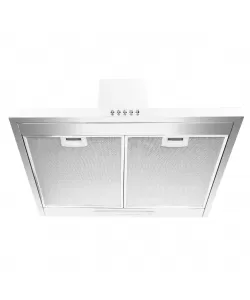 Hota incorporabila decorativa Hausberg HB-1260AB, Putere de absorbtie 400 m3/h, 1 motor, 60 cm, Alb