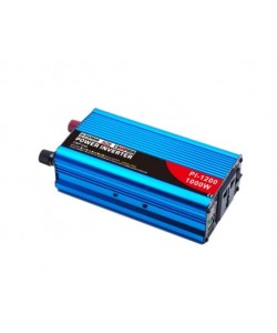 Invertor curent CAMPION cu 2 prize ,12V la 220V 1000W Pi1200 