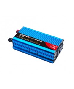 Invertor curent Campion  cu 2 prize , 12V la 220V 1500W Pi1200