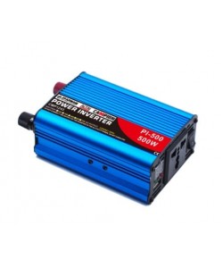 Invertor curent CAMPION cu 2 prize, 12V la 220V 500W Pi500  