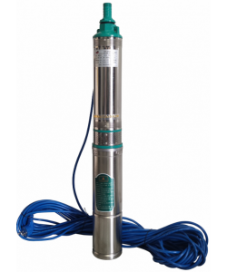 Pompa submersibila de mare adancime ALFA ITALY 100mm 1500W 8 m³/h 7 turbine 30m cablu(surub inox) 