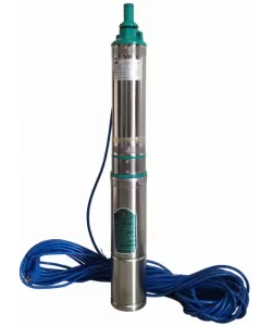 Pompa submersibila de mare adancime, 11 Turbine, cablu 30m inox, corp Inox, 8 m³/h, 160m, Aquamann Premium 4QJD2-55/11-0.55 Pompa submersibila de mare adancime, 11 Turbine, cablu 30m inox, corp Inox, 8 m³/h, 160m, Aquamann Premium 4QJD2-55/11-0.55