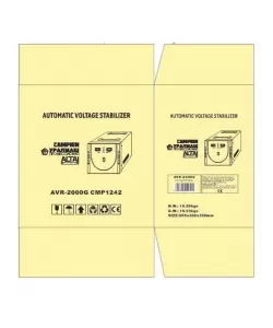 Stabilizator automat de tensiune Campion, 1200W AC Stabilizator automat de tensiune Campion, 1200W AC
