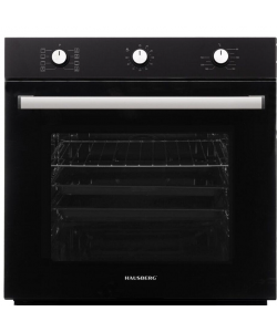 Pachet incorporabil Hausberg Cuptor HB-8053NG, Electric, Putere 2225 W, 71 l, 6 Functii, Ventilatie, Timer, Plita HB-563NG, 4 arzatoare gaz, Hota decorative HB-2285NG, 163W, Filtru aluminiu, 650 m3/h, 60cm, Negru