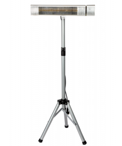 Incalzitor pentru terasa Detoolz, 2KW, 3 trepte de putere, inaltime ajustabila pana la 2.1m, cu telecomanda