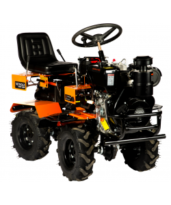 Mini tractor Detoolz, motorina, 17CP, 530CC, 4T