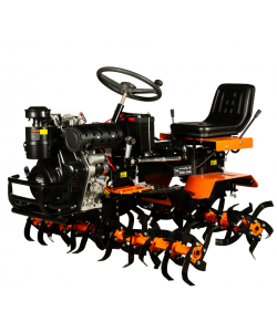 Mini tractor Detoolz, motorina, 17CP, 530CC, 4T