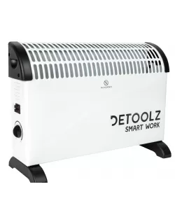 Convector electric Detoolz, 2KW, 3 trepte de putere, cu termostat reglabil Convector electric Detoolz, 2KW, 3 trepte de putere, cu termostat reglabil