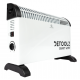 Convector electric Detoolz, 2KW, 3 trepte de putere, cu termostat reglabil