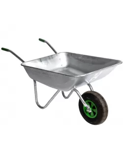 Roaba metalica Micul Fermier 80L cuva otel zincat G01