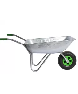 Roaba metalica Micul Fermier 80L cuva otel zincat G01