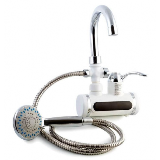 Robinet electric (instant apa calda) Freddo SN0045, 3000W, 60 grade, para de dus anticalcar