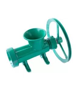 Masina tocat carne Micul Fermier din fonta, 1 sita, cu fulie Masina tocat carne Micul Fermier din fonta, 1 sita, cu fulie