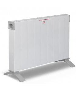 Convector electric Kumtel Luxell C2947, 2500W, Termostat reglabil, sistem de siguranta, silentios, Alb
