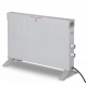 Convector electric Kumtel Luxell C2947, 2500W, Termostat reglabil, sistem de siguranta, silentios, Alb