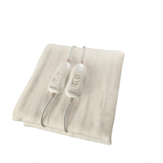 Patura electrica dubla Floria ZLN8481, 3 trepte de putere, dimensiune 160x140 cm
