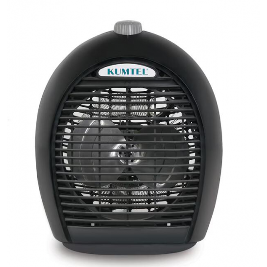 Aeroterma , 2000 W, 3 trepte de temperatura , sistem de oprire de siguranta, Culoare MIX, KUMTEL A6331