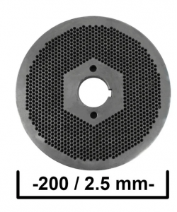 Matrita pentru granulator KL-200 cu gauri de 2.5 mm