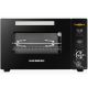 Cuptor electric digital cu rotisor si ventilator HAUSBERG HB-9260, 1800W, Turbo, Capacitate 48L, Control temperatura 230 grade Celsius, Lumina interior, Negru