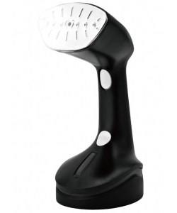 Fier de calcat vertical HAUSBERG HB-7901NG, 1200-1400W, rezervor 200ml detasabil, placa de otel inoxidabil, abur 18g/min, buton on/off, Negru