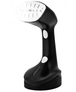 Fier de calcat vertical HAUSBERG HB-7901NG, 1200-1400W, rezervor 200ml detasabil, placa de otel inoxidabil, abur 18g/min, buton on/off, Negru