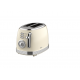 Prajitor de paine Retro Zilan ZLN1191, 2 felii de paine, 850W, 6 trepte de temperatura si timer, dezghetare, reincalzire, picioruse antiderapante