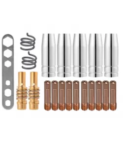 Set 20 consumabile pentru pistolet MIG MAG 150A, Intensiv Set 20 consumabile pentru pistolet MIG MAG 150A, Intensiv