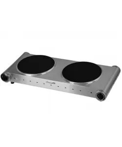 Plita vitroceramica Hausberg, 2600 W, 2 arzatoare Plita vitroceramica Hausberg, 2600 W, 2 arzatoare