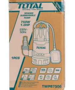 Pompa submersibila apa murdara - 750W TOTAL  Pompa submersibila apa murdara - 750W TOTAL