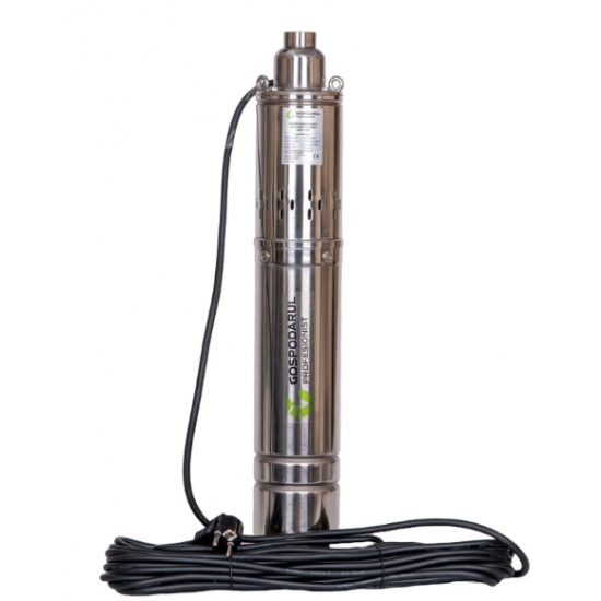 Pompa submersibila 1500W, 2400 l/h, cablu 10m + Furtun 20m   Gospodarul Profesionist