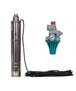 Pompa submersibila apa curata 4QGD1.2-100-0.75 Pro - 750W, 2550 l/h + presostat Tota BLADE 