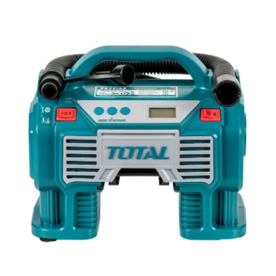 TOTAL - Compresor aer - 160PSI/11Bar - Li-Ion - 20V (NU include acumulator si incarcator)