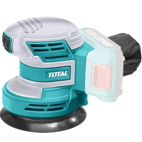 TOTAL - Masina de slefuit rotativa - 125mm - Li-Ion - 20V