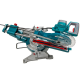 TOTAL-Fierastrau circular stationar cu sina de glisare, 1800W, 5300rpm, 255x25.4mm