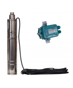 Pompa submersibila apa curata 4QGD1.2-100-0.75 Pro - 750W, 2550 l/h + presostat   BLADE 