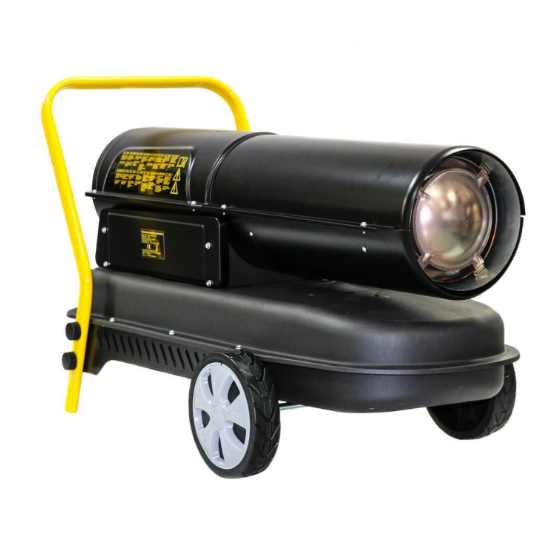 Tun de caldura pe motorina cu ardere directa Intensiv PRO 50kW Diesel PLUS