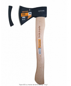 Topor 613 cu maner de lemn 600 g