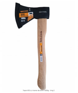 Topor 613 cu maner de lemn 1000g