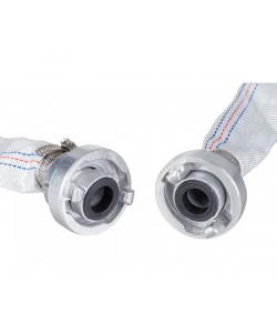 Furtun pentru refulare TATTA TT-C2015, diametru 1”, rola 20m cu mufe cuplare metalice, interior si exterior acoperit cu PVC