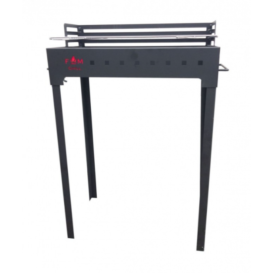 Gratar gradina din otel, FM Grill Economic, 67 x 40 cm