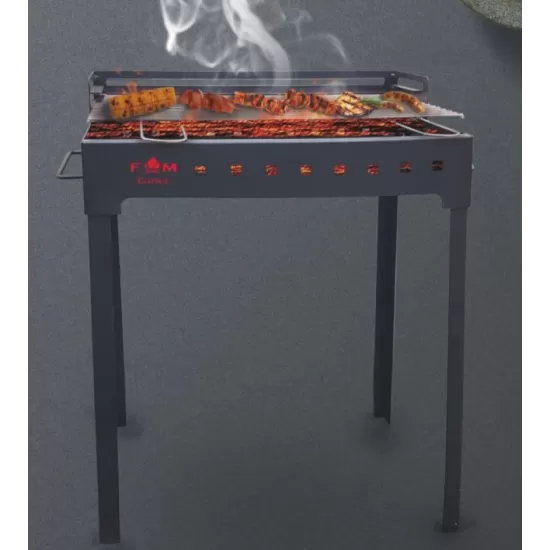 Gratar gradina din otel, FM Grill Economic, 67 x 40 cm Gratar gradina din otel, FM Grill Economic, 67 x 40 cm