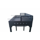 Gratar gradina din otel, FM Grill Economic, 67 x 40 cm