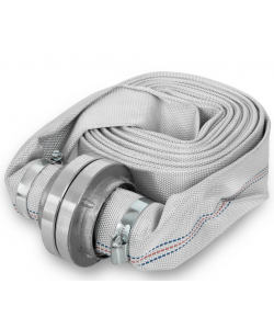 Furtun pentru refulare TATTA TT-C2016, diametru 2”, rola 20m cu mufe cuplare metalice, interior si exterior acoperit cu PVC