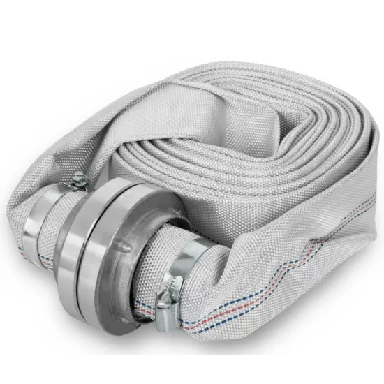 Furtun pentru refulare TATTA TT-C2016, diametru 2”, rola 20m cu mufe cuplare metalice, interior si exterior acoperit cu PVC Furtun pentru refulare TATTA TT-C2016, diametru 2”, rola 20m cu mufe cuplare metalice, interior si exterior acoperit cu PVC