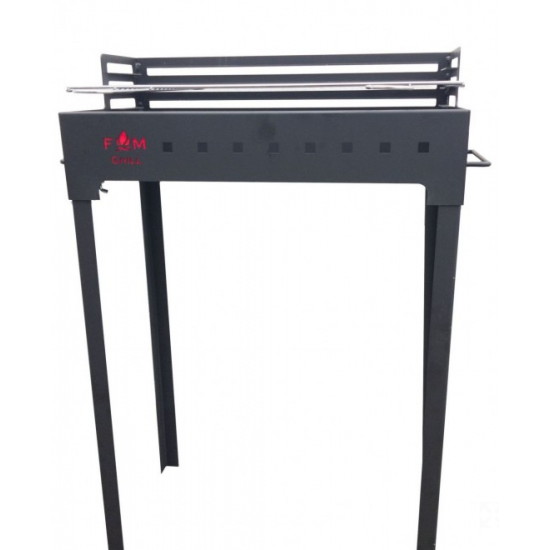 Gratar gradina din otel, FM Grill Economic, 58 x 30 cm