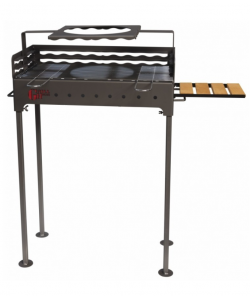 Gratar gradina din otel, FM Grill Premium model nou, 58 x 30 cm