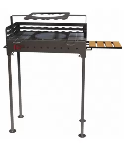 Gratar gradina din otel, FM Grill Premium model nou, 58 x 30 cm