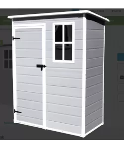 Magazie din Plastic pentru Gradina 151x91x192 - C Magazie din Plastic pentru Gradina 151x91x192 - C