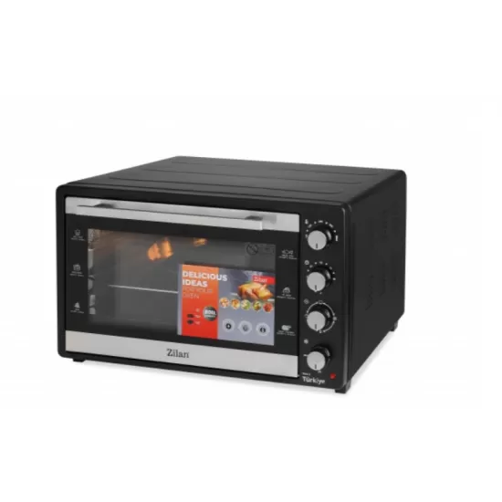 Cuptor electric Zilan ZLN3480 cu ventilator, Putere 2500W, Capacitate 80L, Timer, Geam dublu, Termostat reglabil, Temperatura maxima 250 grade C Cuptor electric Zilan ZLN3480 cu ventilator, Putere 2500W, Capacitate 80L, Timer, Geam dublu, Termostat reglabil, Temperatura maxima 250 grade C
